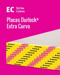 Placas Durlock EstandarExtra Curva